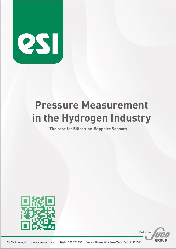 White Paper- Pressure Measurement in the Hydrogen Industry