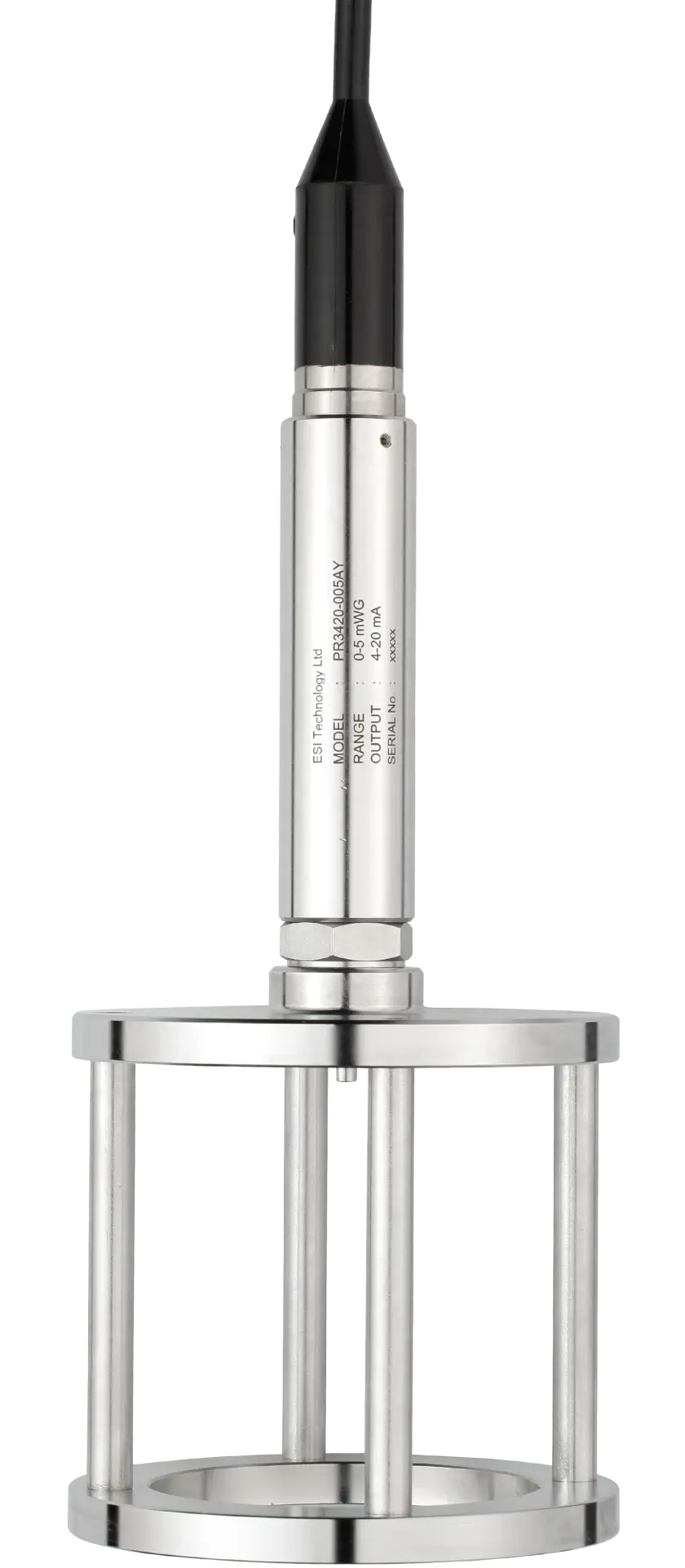 PR3420 Submersible Depth and Level Pressure Transmitter with Sludge Platform