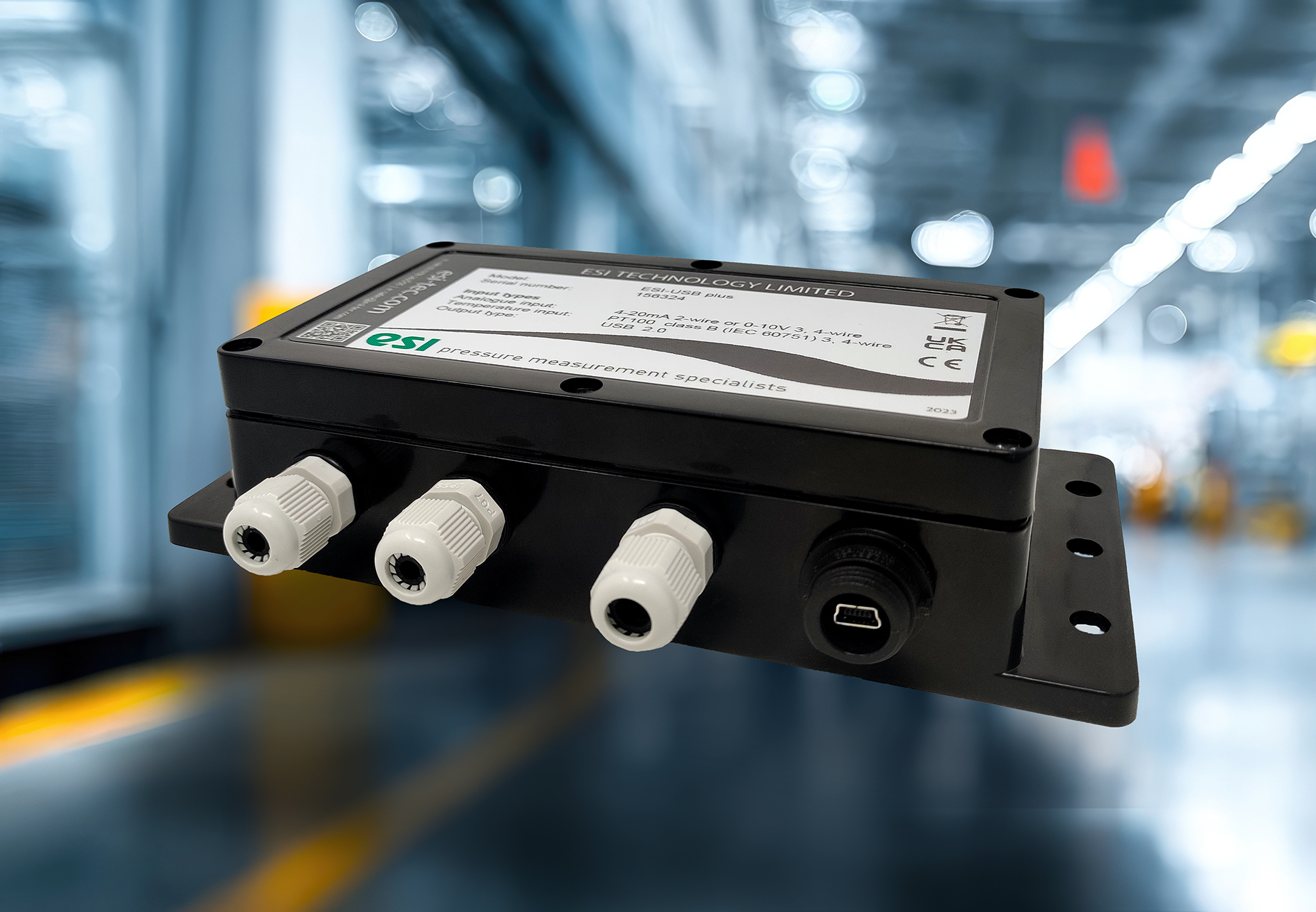 ESI-USB-PLUS digital data acquisition interface